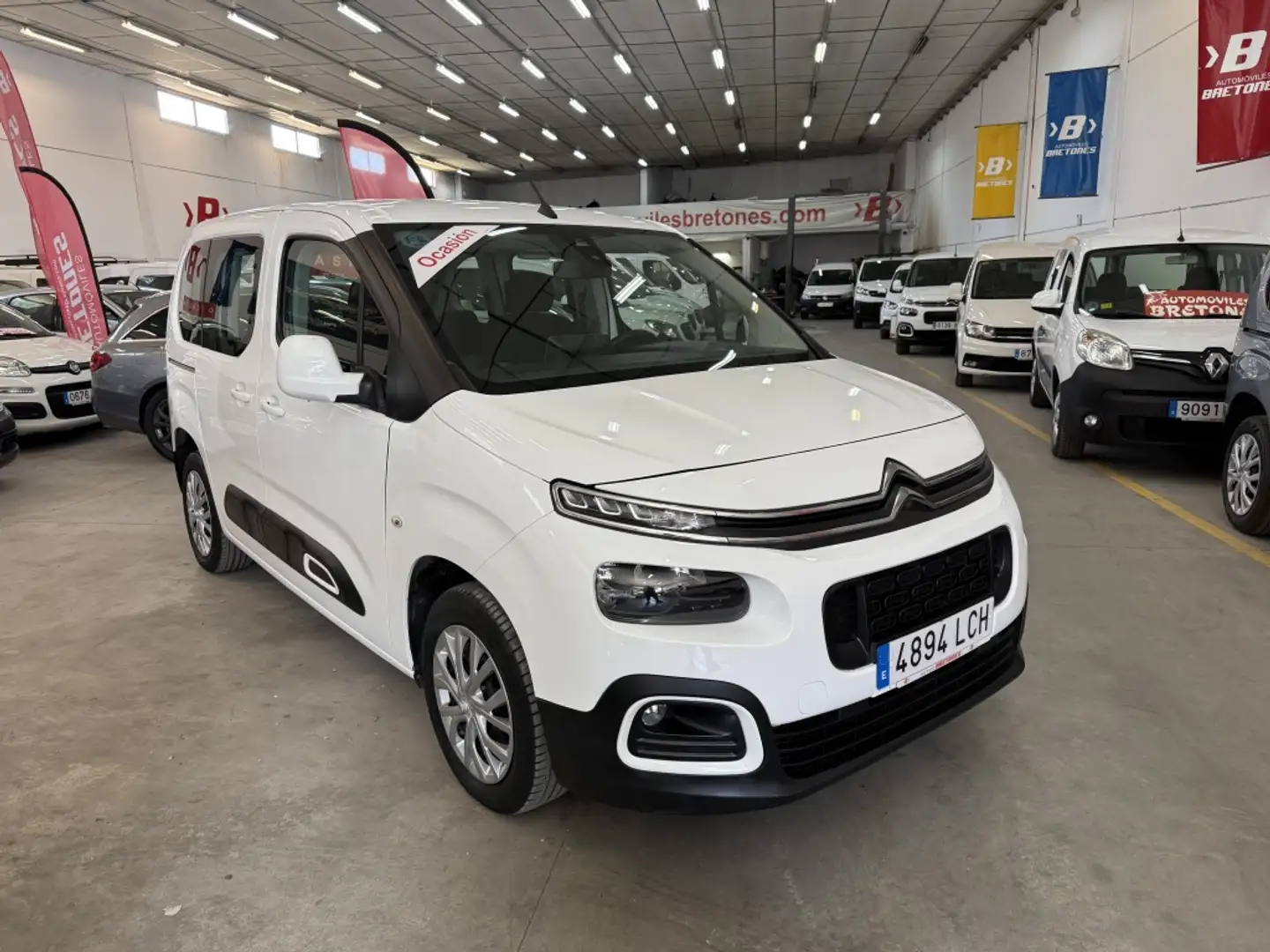 Citroen Berlingo BlueHDi S&S Talla M Feel 100 Blanco - 2