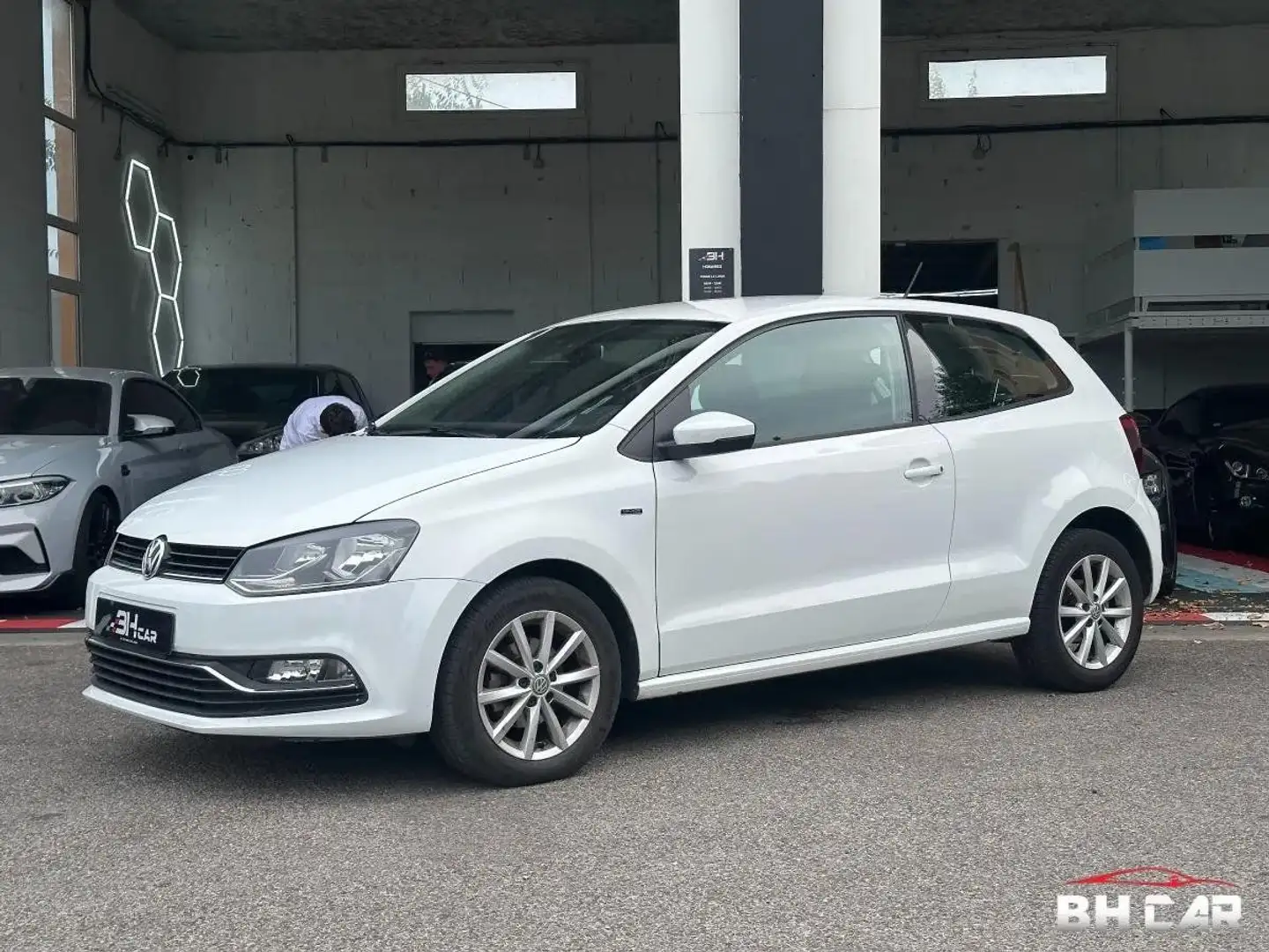Volkswagen Polo 1.2 TSI 90 BLUEMOTION LOUNGE Blanc - 1