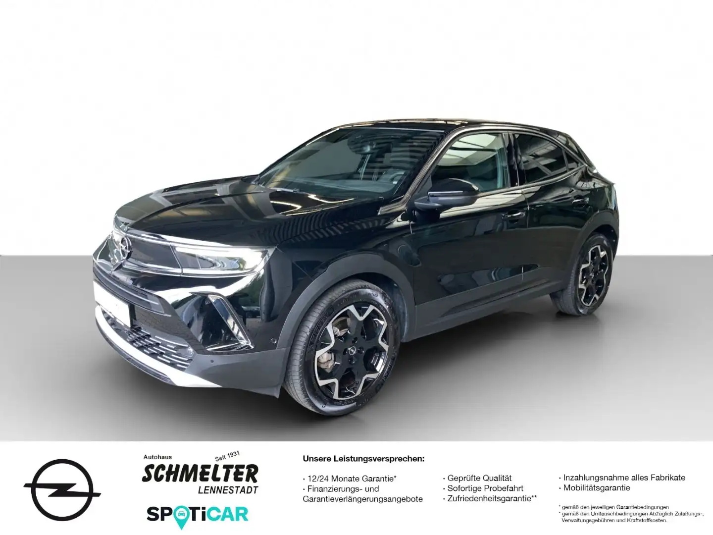 Opel Mokka-E Ultimate Kamera Alcantara 11 KW ... Schwarz - 1
