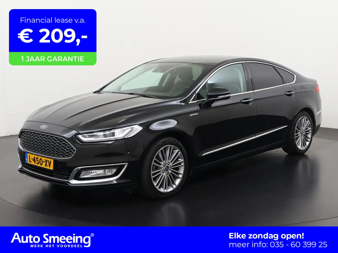 Ford Mondeo 2.0 IVCT HEV Vignale | Leder Memory | Camera | Nav Schwarz - 1