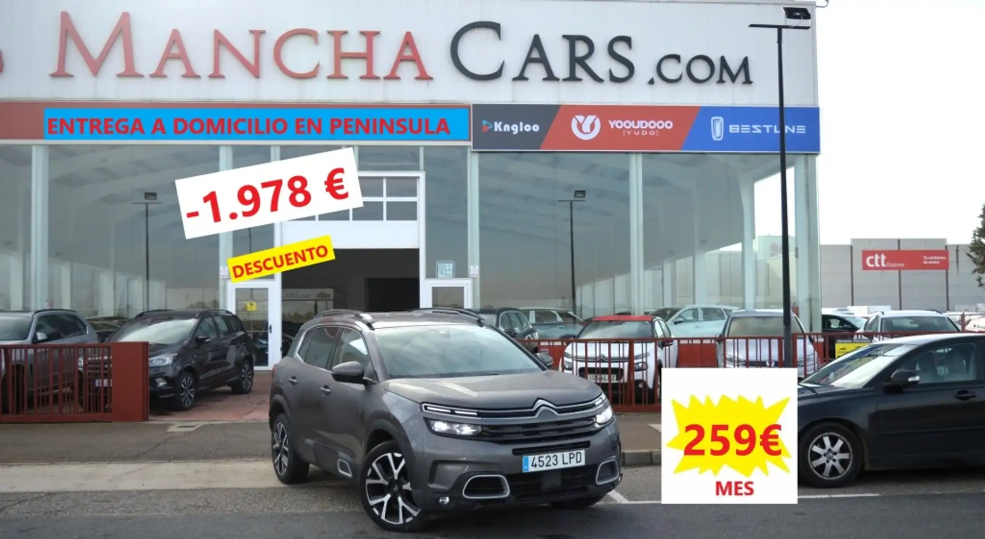 Citroen C5 Aircross BlueHDi S&S Shine 130 Gris - 1