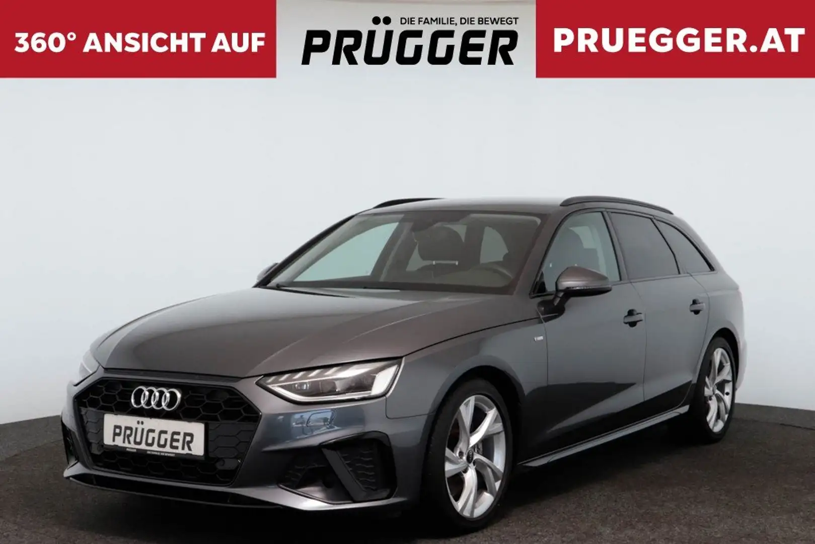 Audi A4 Avant 35 TDI Autom S-LINE LED NAVI VIRTUAL 18ZO Gris - 1
