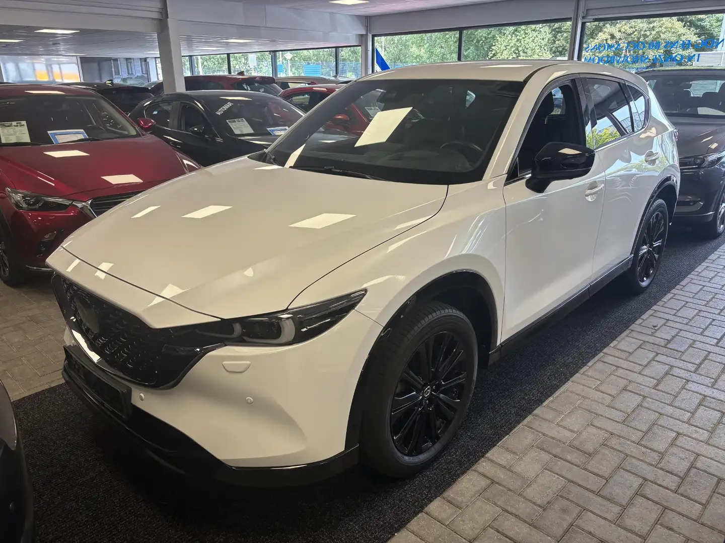 Mazda CX-5 2.5 SkyActiv-G 194 Homura , Automaat, Leder, 360 C Wit - 2