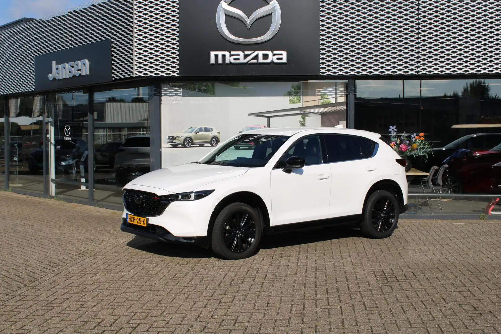 Mazda CX-5 2.5 SkyActiv-G 194 Homura , Automaat, Leder, 360 C Wit - 2