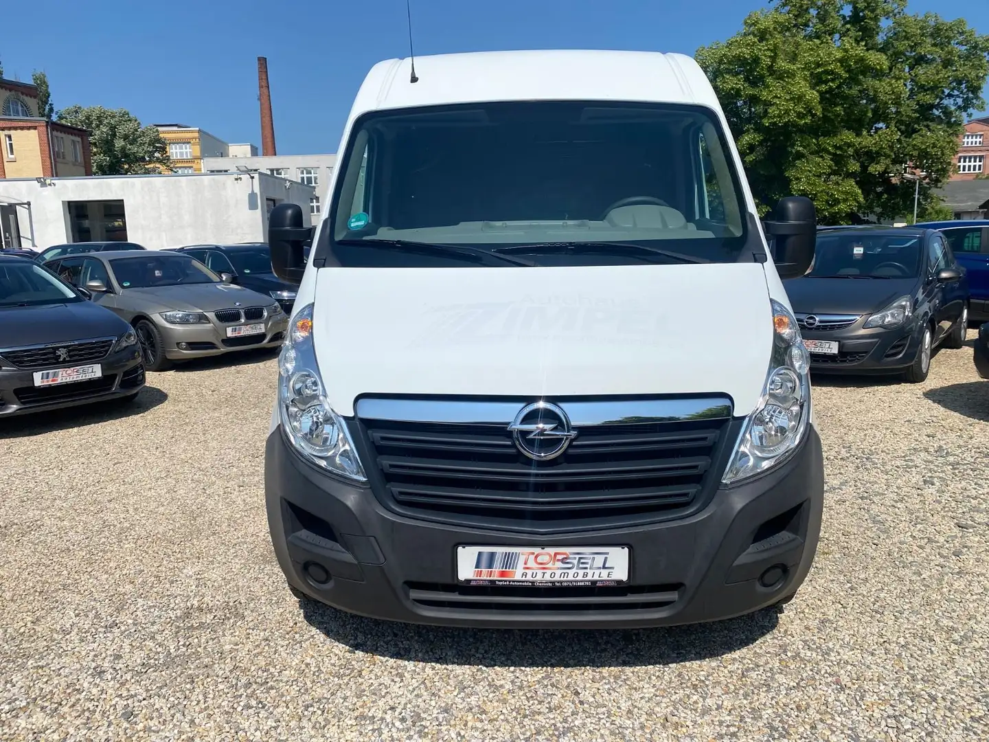 Opel Movano Cargo11 L2H F3500 Klima Blanc - 2
