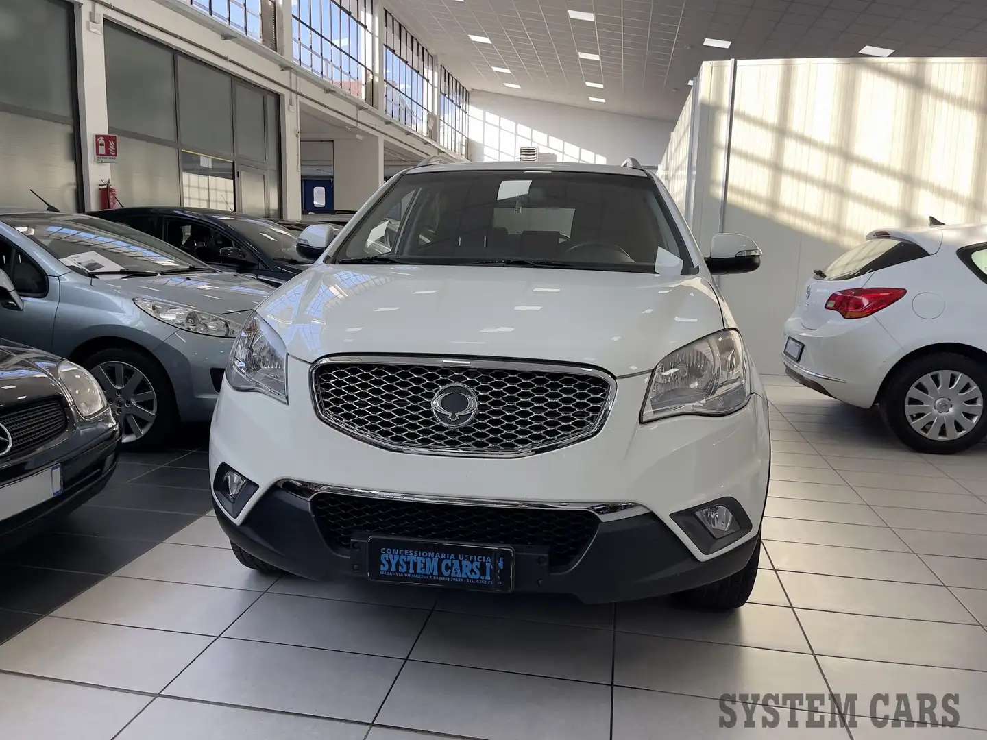 SsangYong Korando 2.0 C 2WD 148cv - AUTO NON RICONDIZIONATA Weiß - 2