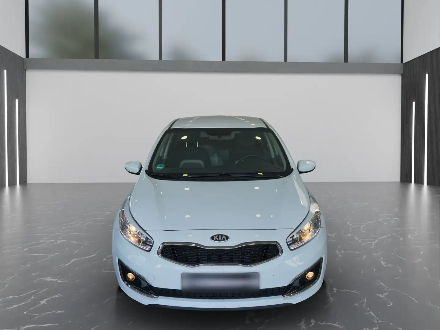 Kia Ceed / cee'd UEFAEURO2016+RÜCKFAHRK+LENKRADHEIZUNG+AMBIENTE Blanc - 2