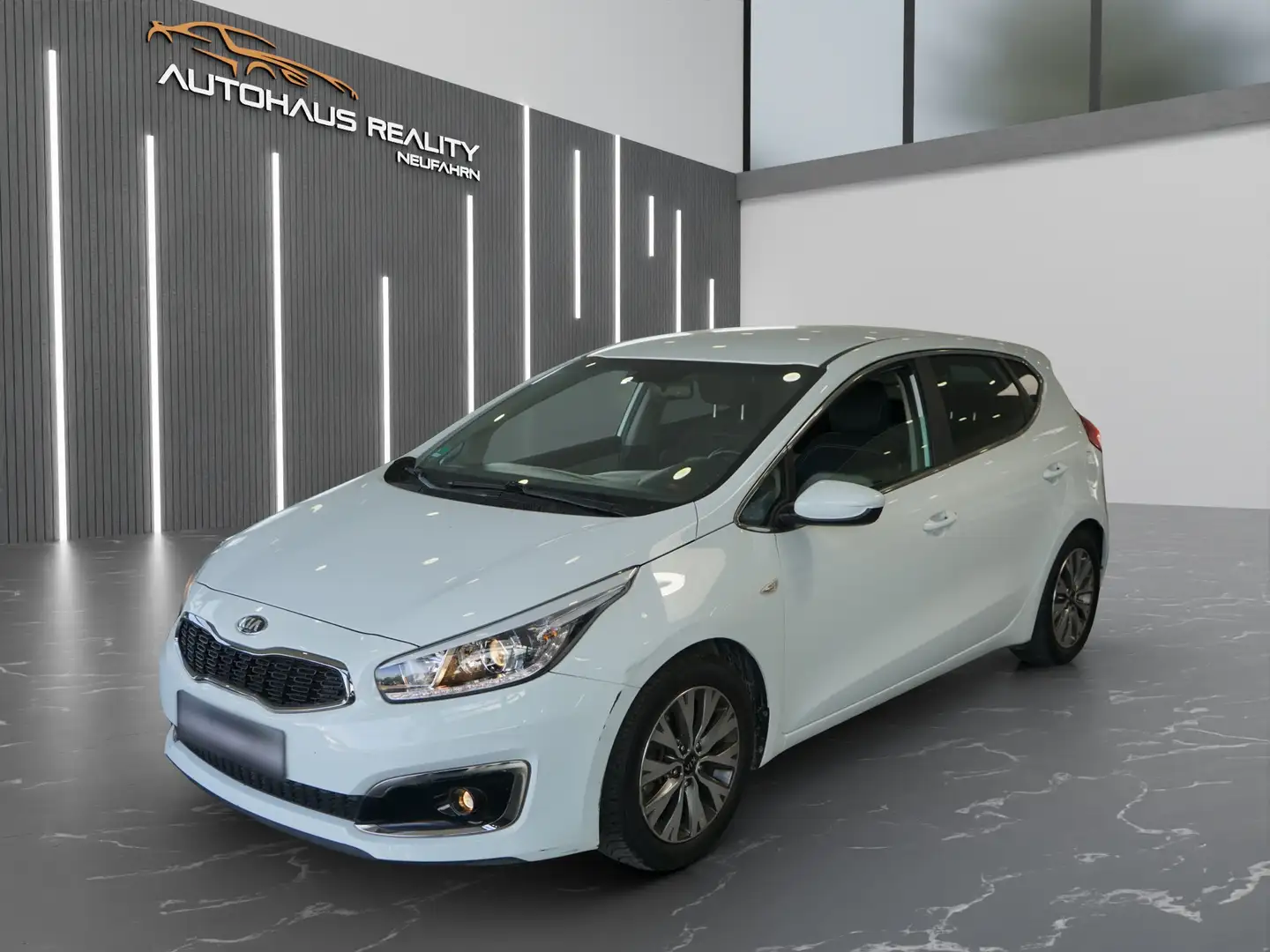 Kia Ceed / cee'd UEFAEURO2016+RÜCKFAHRK+LENKRADHEIZUNG+AMBIENTE Blanc - 1