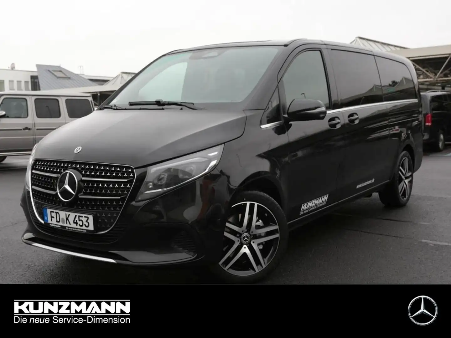 Mercedes-Benz V 250 d 4MATIC AVANTGARDE Extralang Distronic Noir - 1