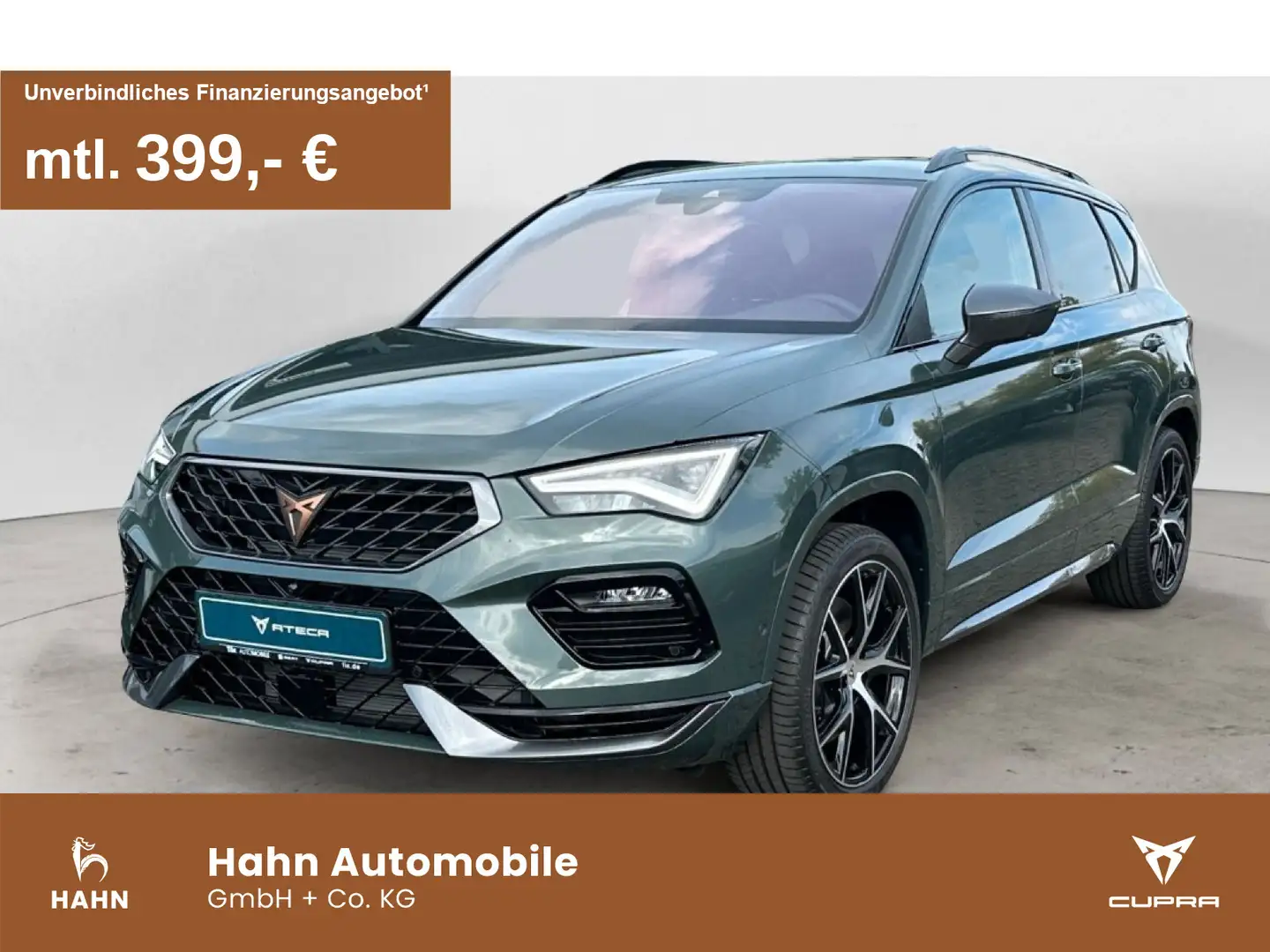 CUPRA Ateca VZ 2.0TSI DSG 4Drive 300PS SHZ Kessy PDC Grün - 1