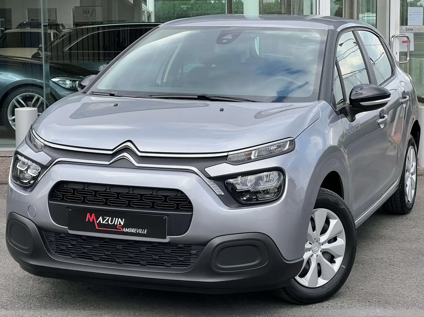 Citroen C3 1.2i Essence * Phares LED * 1er Prop * Garantie * Grigio - 1