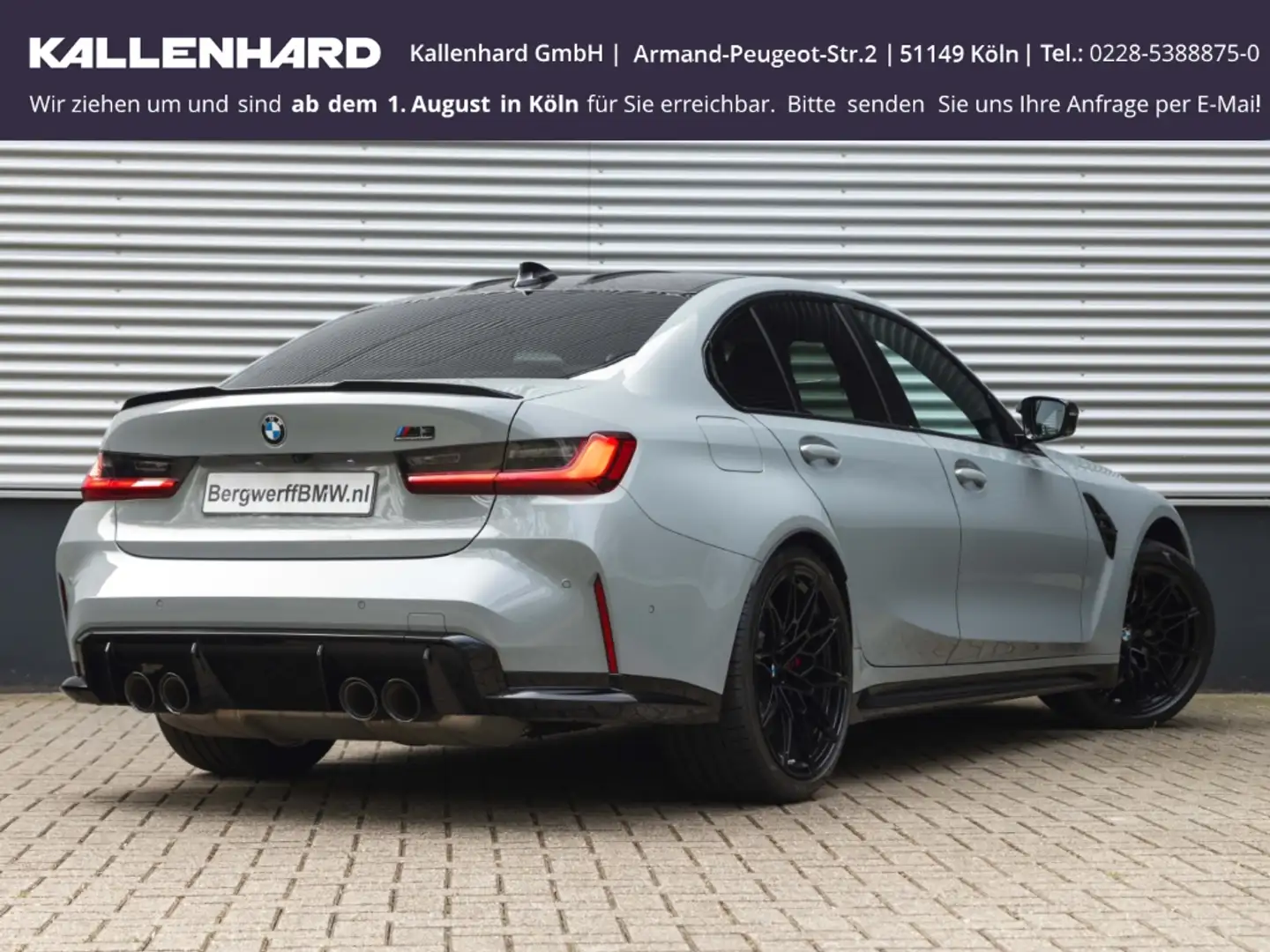 BMW M3 xDrive Competition-Handicap Umbau-Handgas Серый - 2