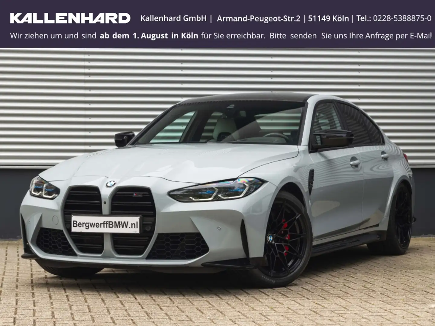 BMW M3 xDrive Competition-Handicap Umbau-Handgas Серый - 1