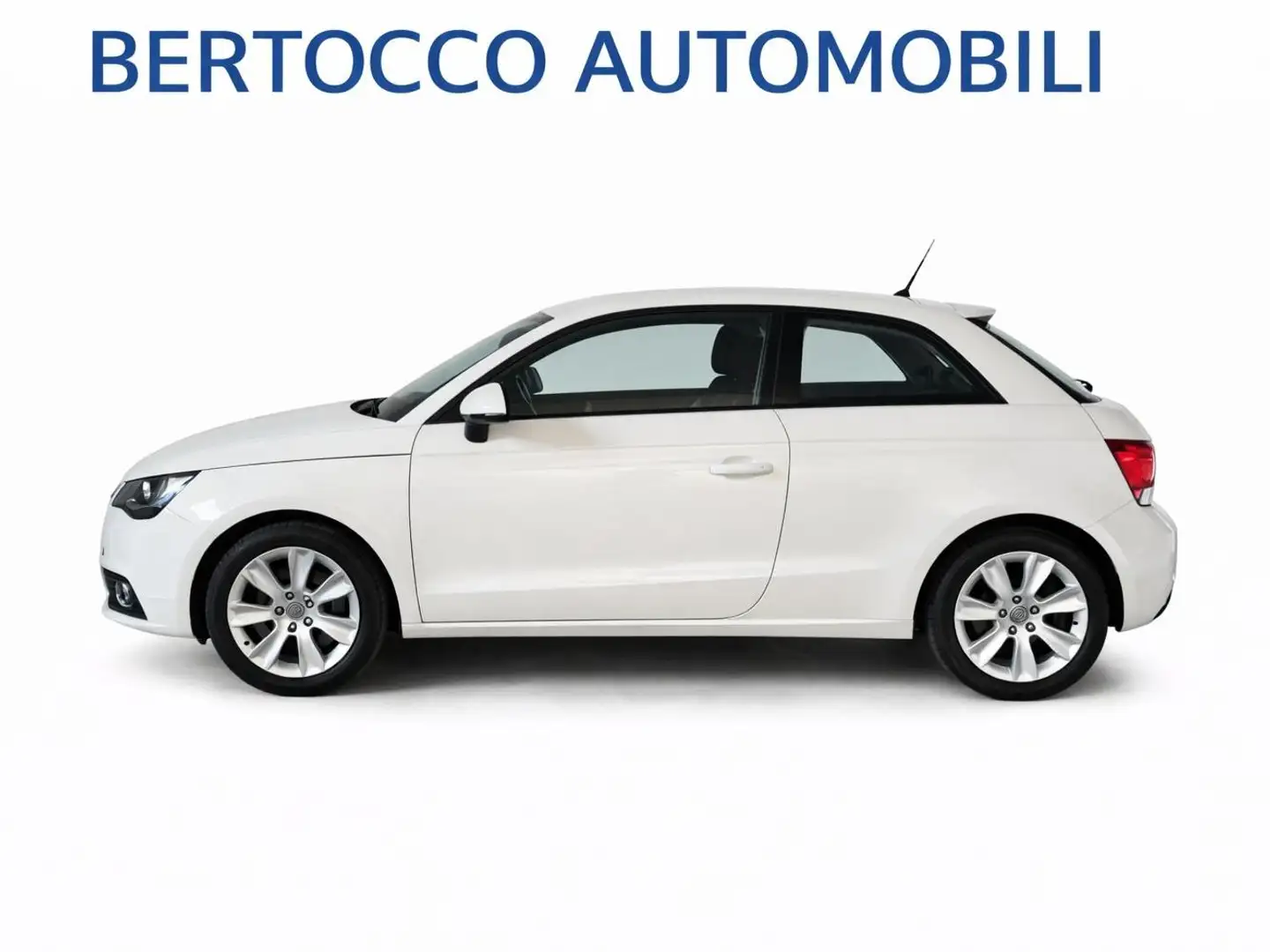 Audi A1 3p 1.6 tdi Ambition  90cv Bianco - 2