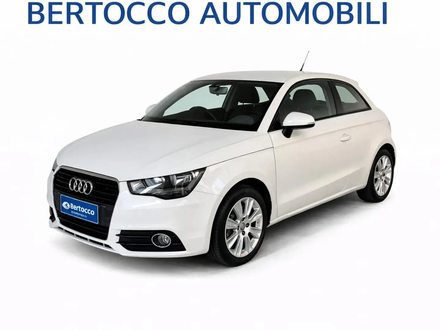 Audi A1 3p 1.6 tdi Ambition  90cv Bianco - 1