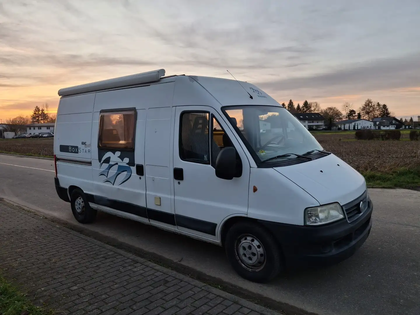 Caravans-Wohnm Knaus Boxstar Fiat Ducato 2.3 JTD KLIMA AHK Fehér - 1