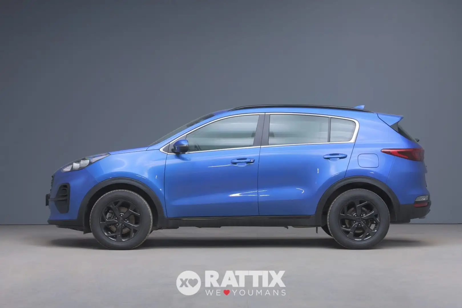 Kia Sportage 1.6 CRDI Mhev 136CV Black Edition Blu/Azzurro - 2