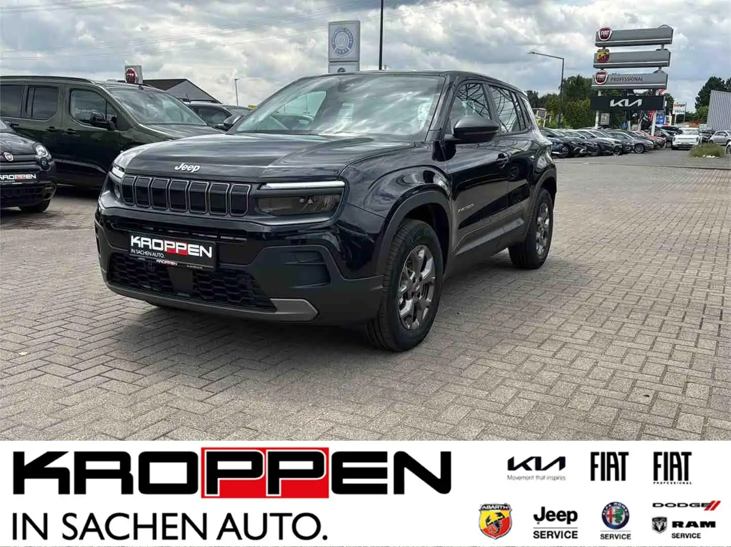 Jeep Avenger Longitude MHEV Autom. SHZ PDC LED Android CarPlay Schwarz - 1
