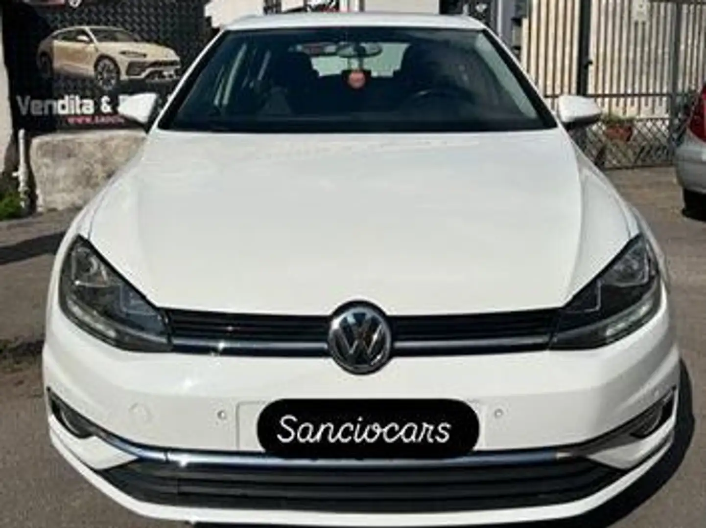 Volkswagen Golf Golf 5p 1.6 tdi Trendline 90cv Bianco - 1