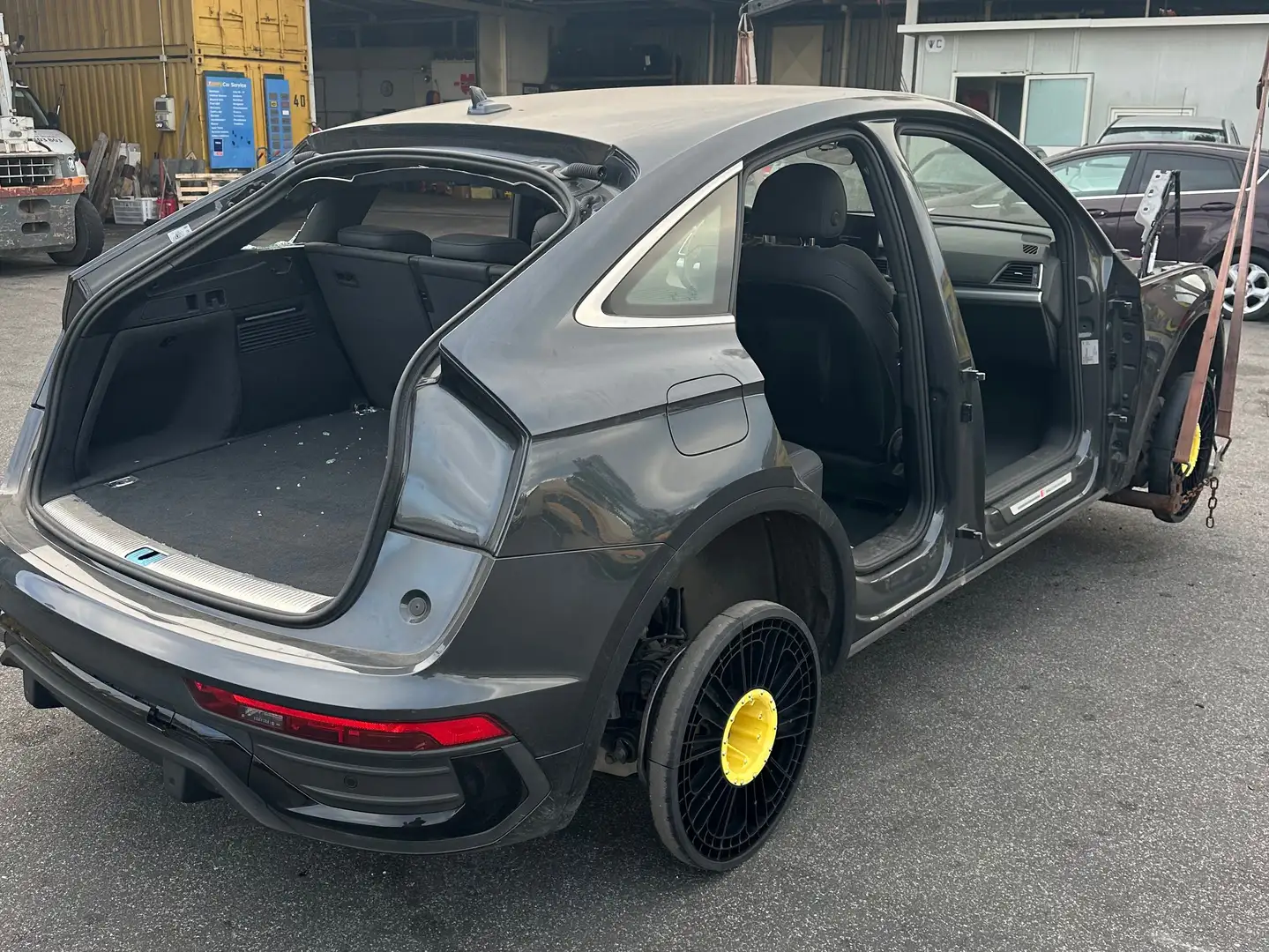 Audi Q5 Q5 Sportback 50 2.0 tfsi e S line Plus quattro Grigio - 2
