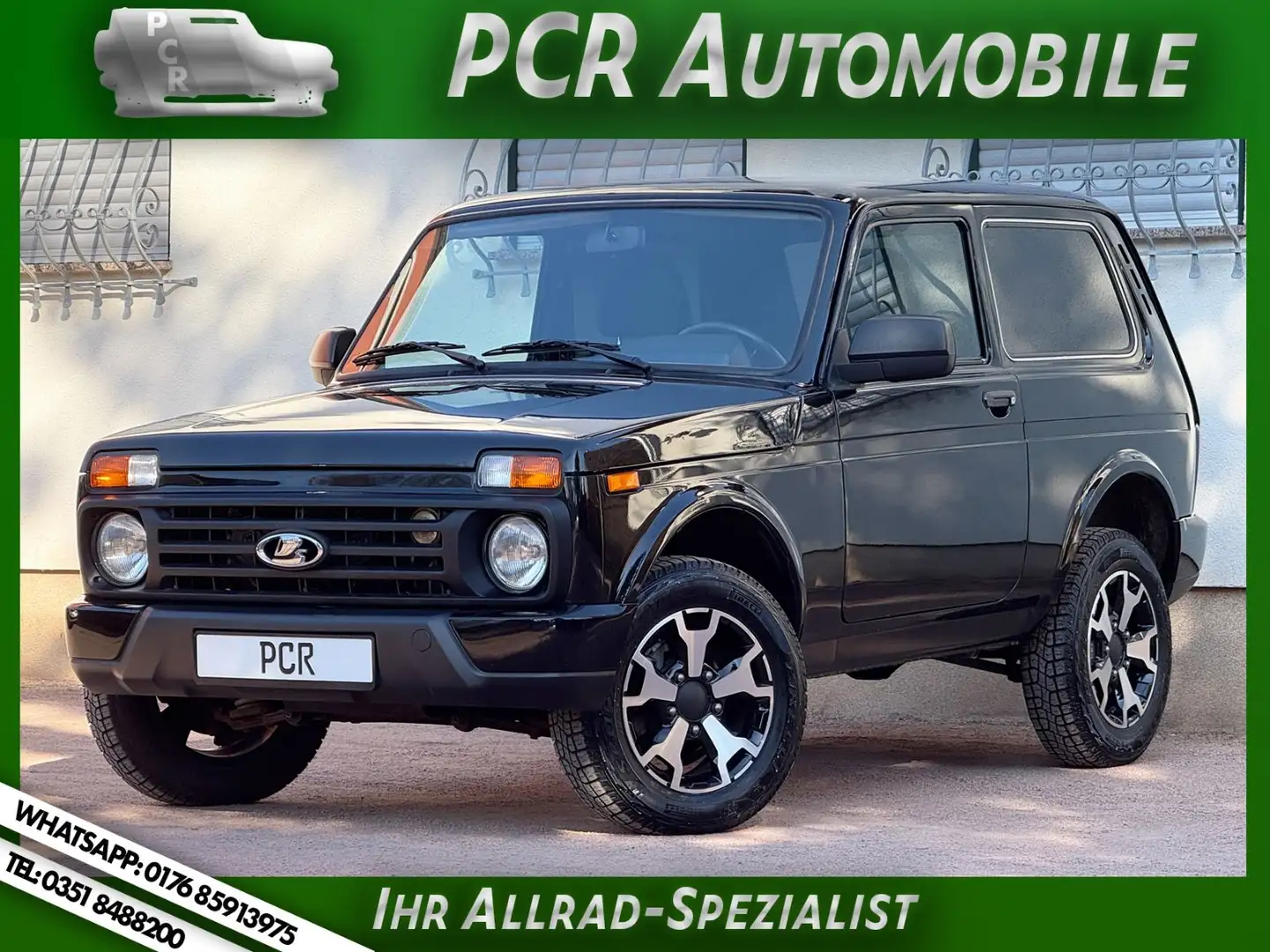Lada Niva URBAN 4x4 ALU SHZ KLIMA AHK TOP KEIN ROST Černá - 1