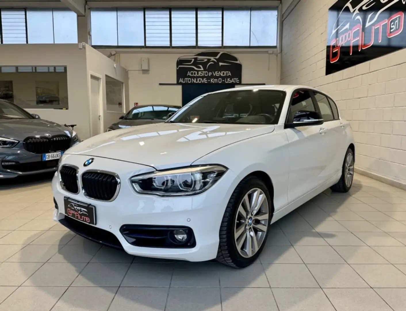BMW 118 d 5p. Sport *TAGLIANDI BMW* Weiß - 1