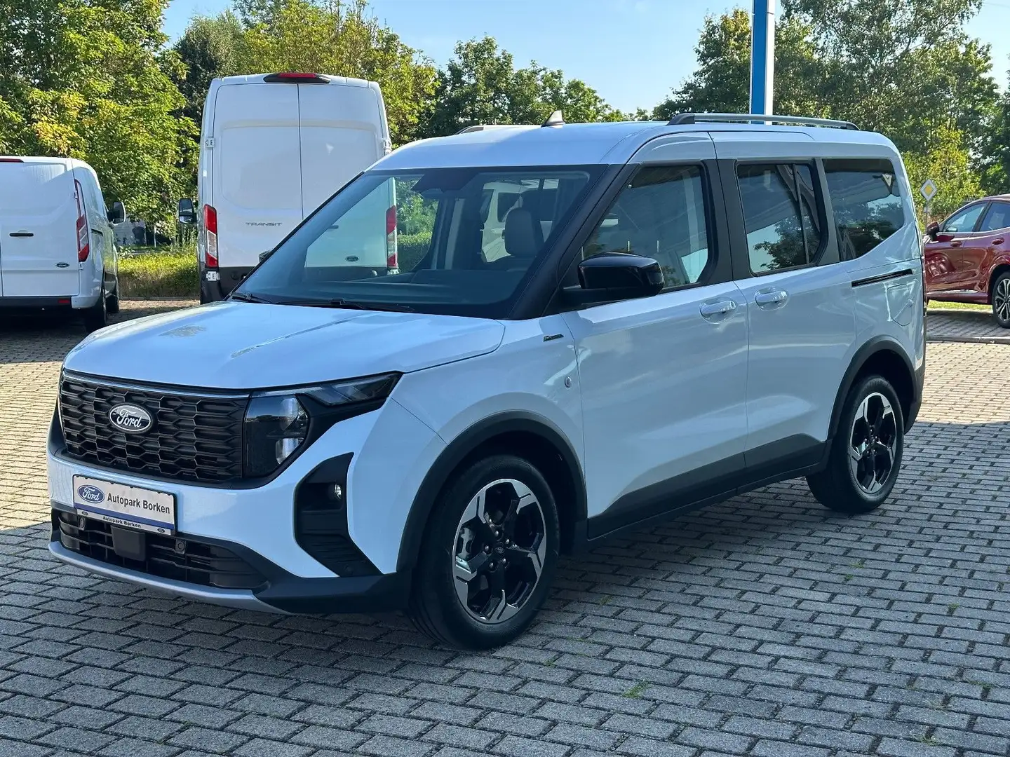 Ford Tourneo Courier Active LED Kamera Navi Blanc - 1