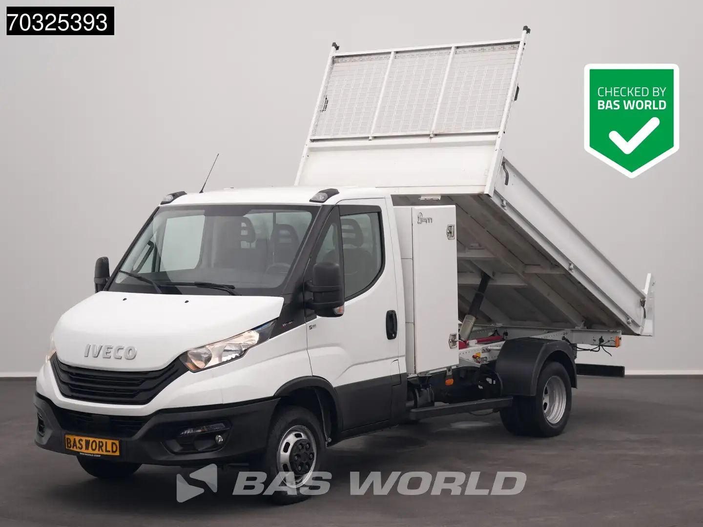 Iveco Daily 35C16 3.0L Kipper met Kist Dubbellucht Weiß - 1