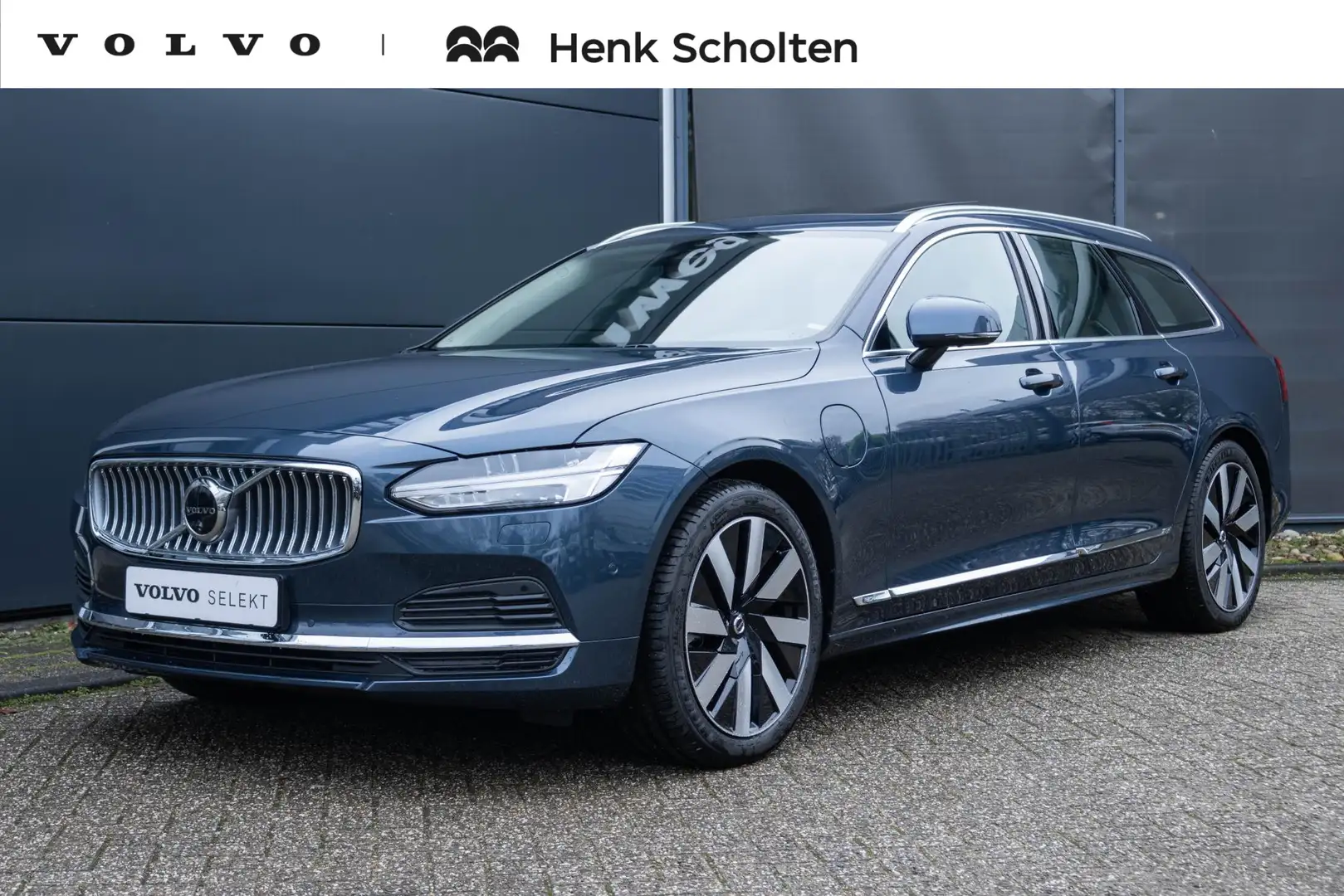 Volvo V90 T6 Automaat Plug-in hybrid AWD Ultra Bright | Pano Azul - 1