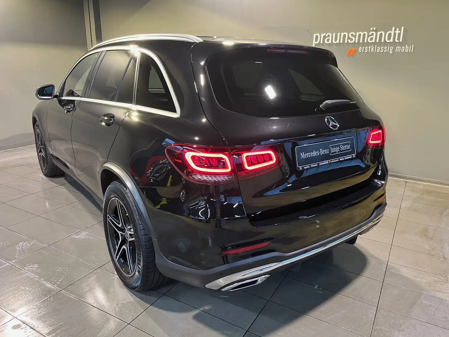 Mercedes-Benz GLC 220 d 4M AMG AHK/LED/360°/MBUX/eleHe/19"/Tot Negro - 2