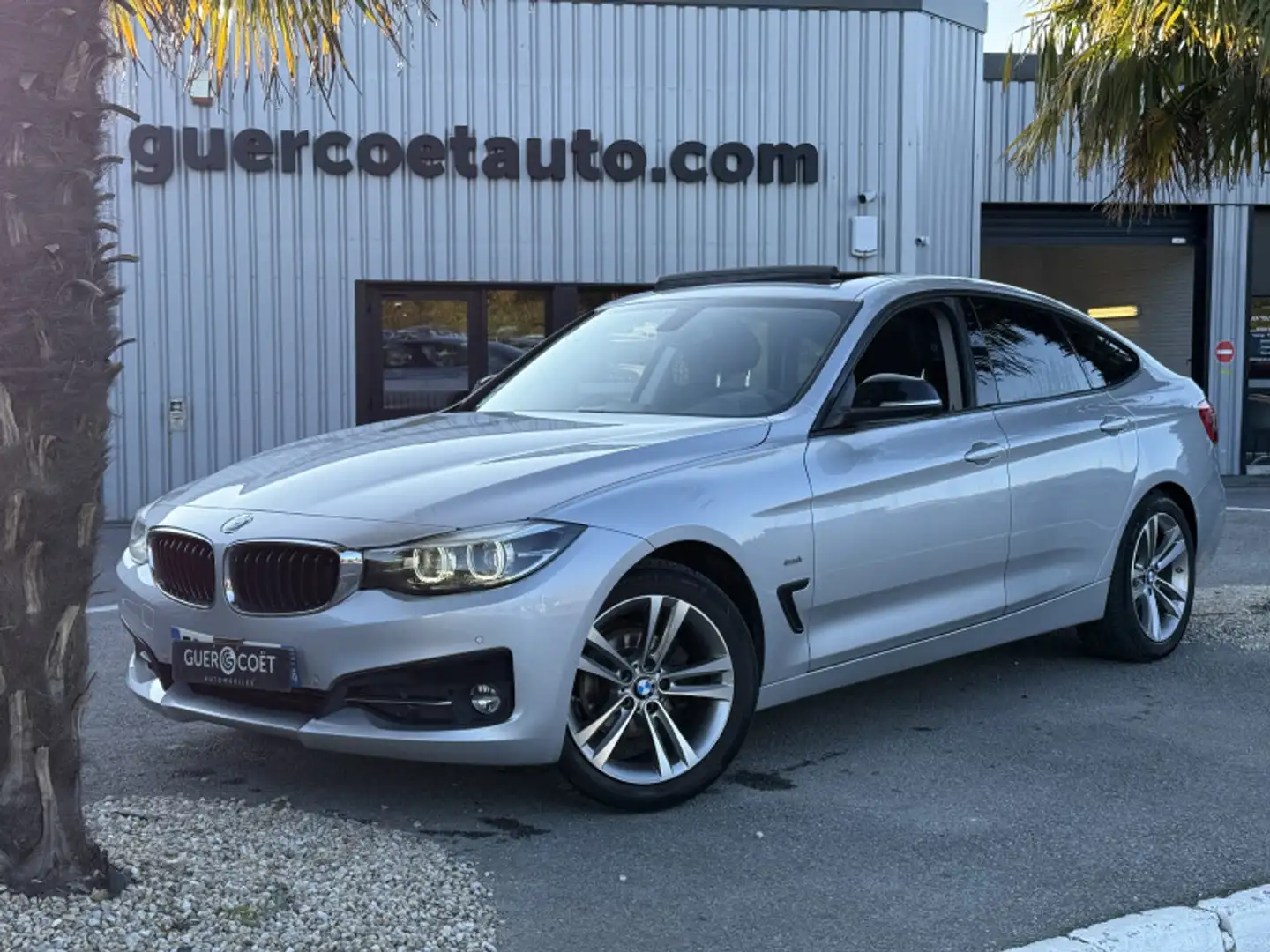 BMW 318 (F34) 318D 150CH SPORT Gris - 2