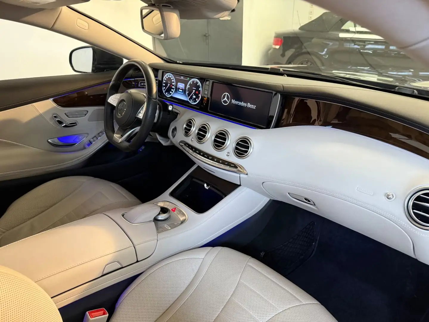 Mercedes-Benz S 400 COUPE 4 MATIC*NAPPA*COMAND WIDE*PANO*LED* Zwart - 2