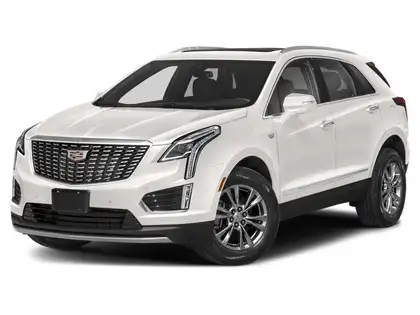 White 2022 Cadillac XT5 SUV / Crossover Four-Wheel Drive Automatic