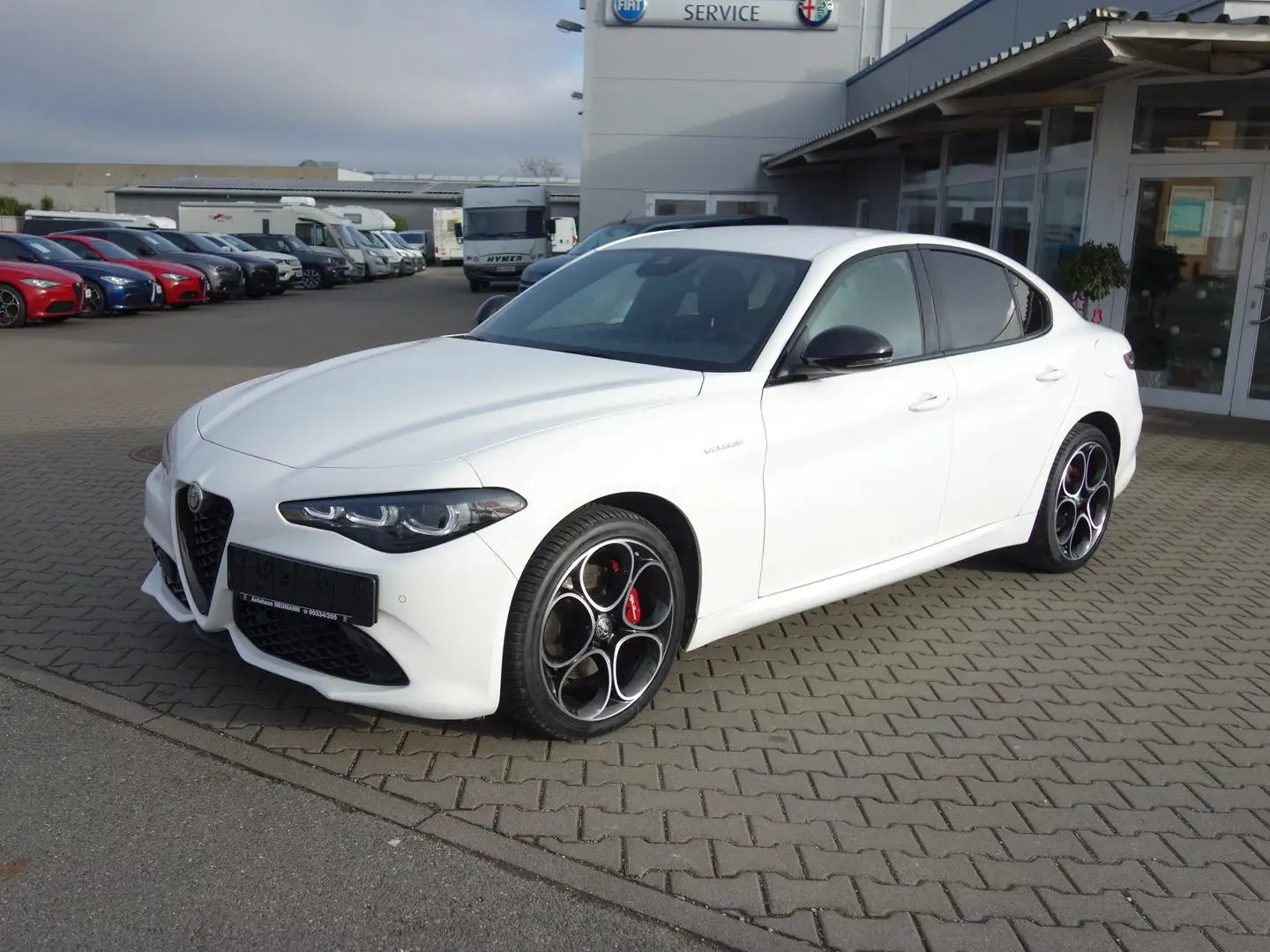 Alfa Romeo Giulia Veloce Q4 * Technologie/Premiumpaket/ACC/DAB/NAV* Weiß - 1