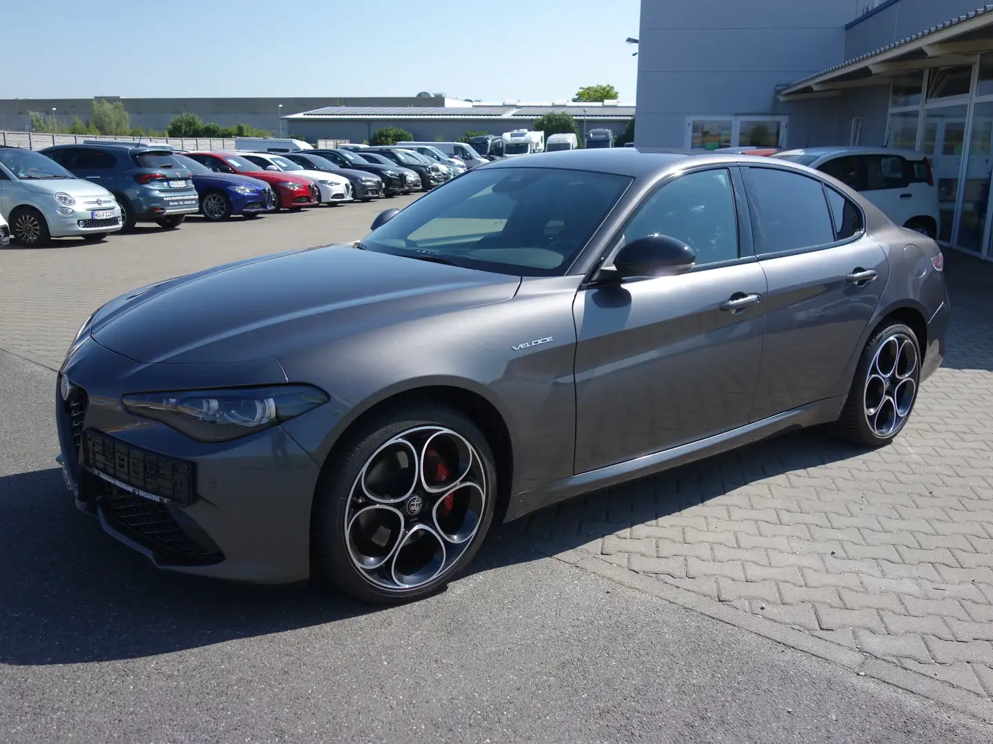Alfa Romeo Giulia Veloce Q4 * Technologie/Premiumpaket/ACC/DAB/NAV* Grau - 1