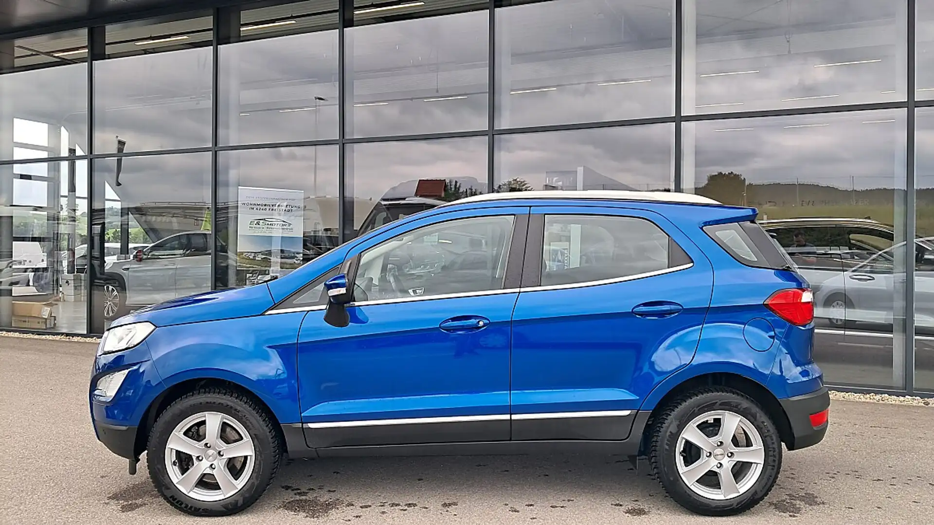 Ford EcoSport 1,0 EcoBoost Titanium Blau - 2