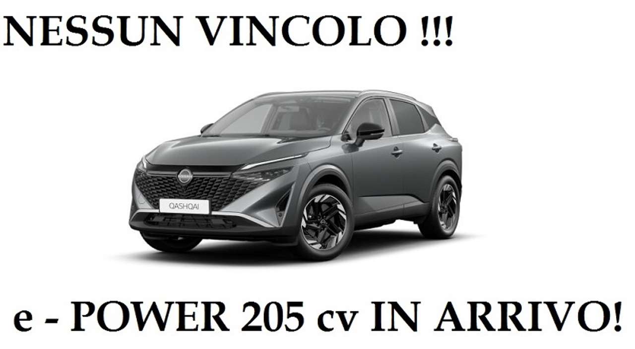Nissan Qashqai Qashqai 1.5 e-power N-Connecta 205cv