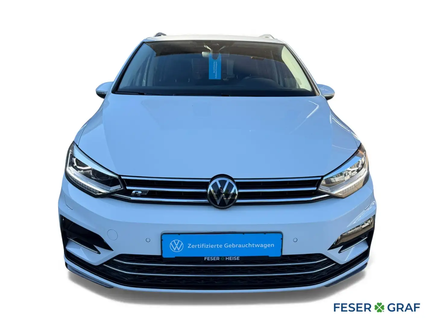 Volkswagen Touran 1.5 TSI Move DSG/LED/Rear View/Navi Weiß - 2