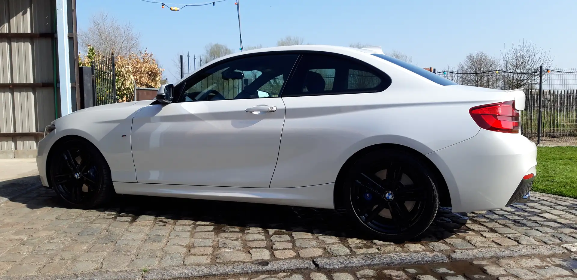 BMW 220 220i Coupe Aut. M Sport Blanc - 2