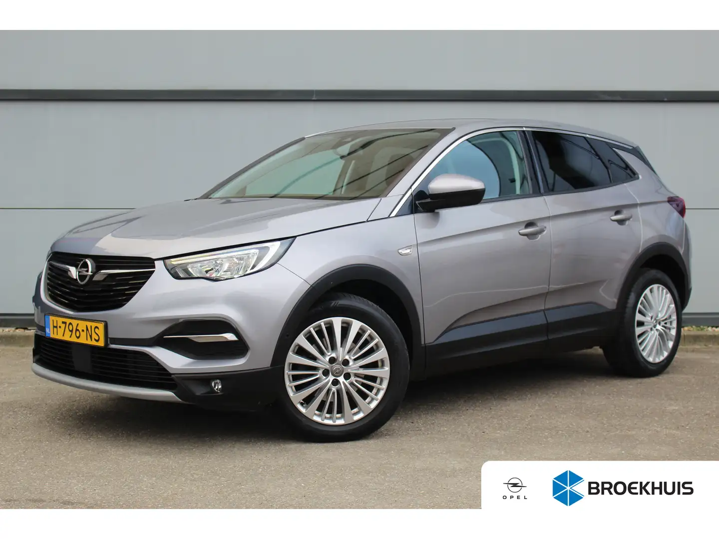 Opel Grandland X 1.2 Turbo Innovation | AGR | Camera | Elec. Klep | Grau - 1