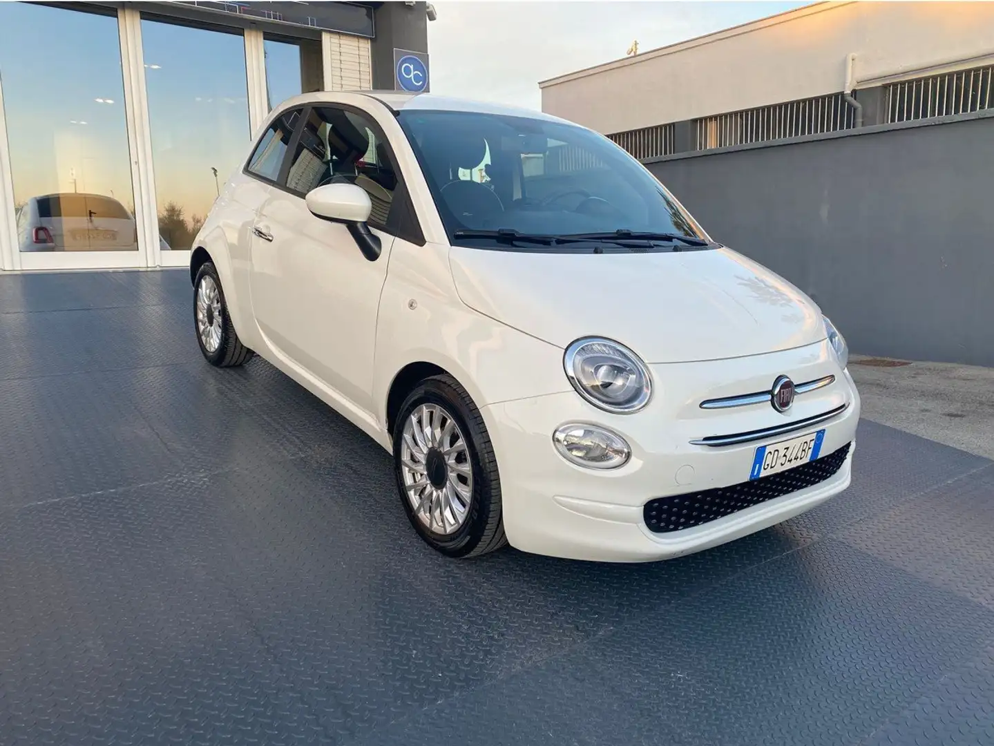 Fiat 500 500 1.0 hybrid Lounge 70cv Bianco - 2