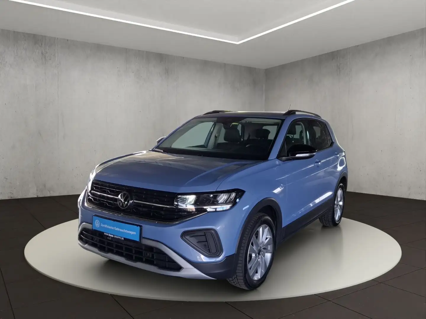 Volkswagen T-Cross Life 1.0 l TSI OPF 85 kW (116 PS ) 7-Gan Blau - 1