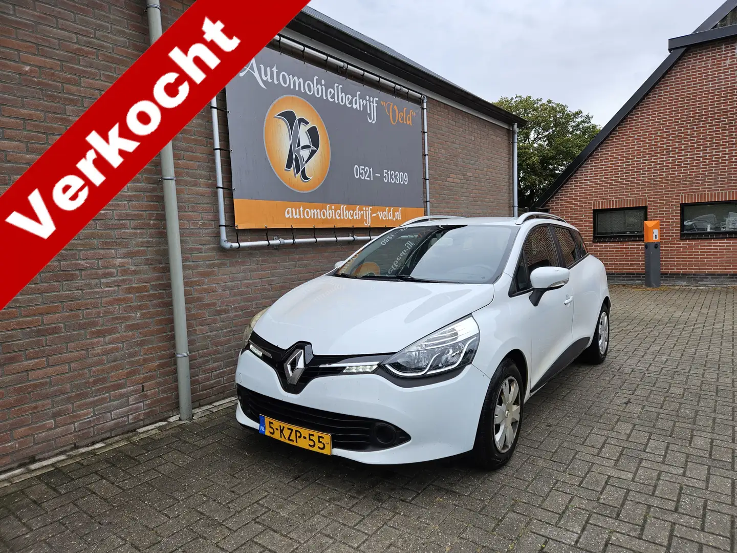 Renault Clio Estate 0.9 TCe Expression Weiß - 1
