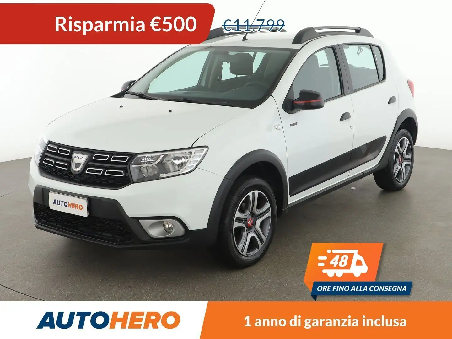 Dacia Sandero 0.9 TCe Techroad 90 CV Bianco - 1