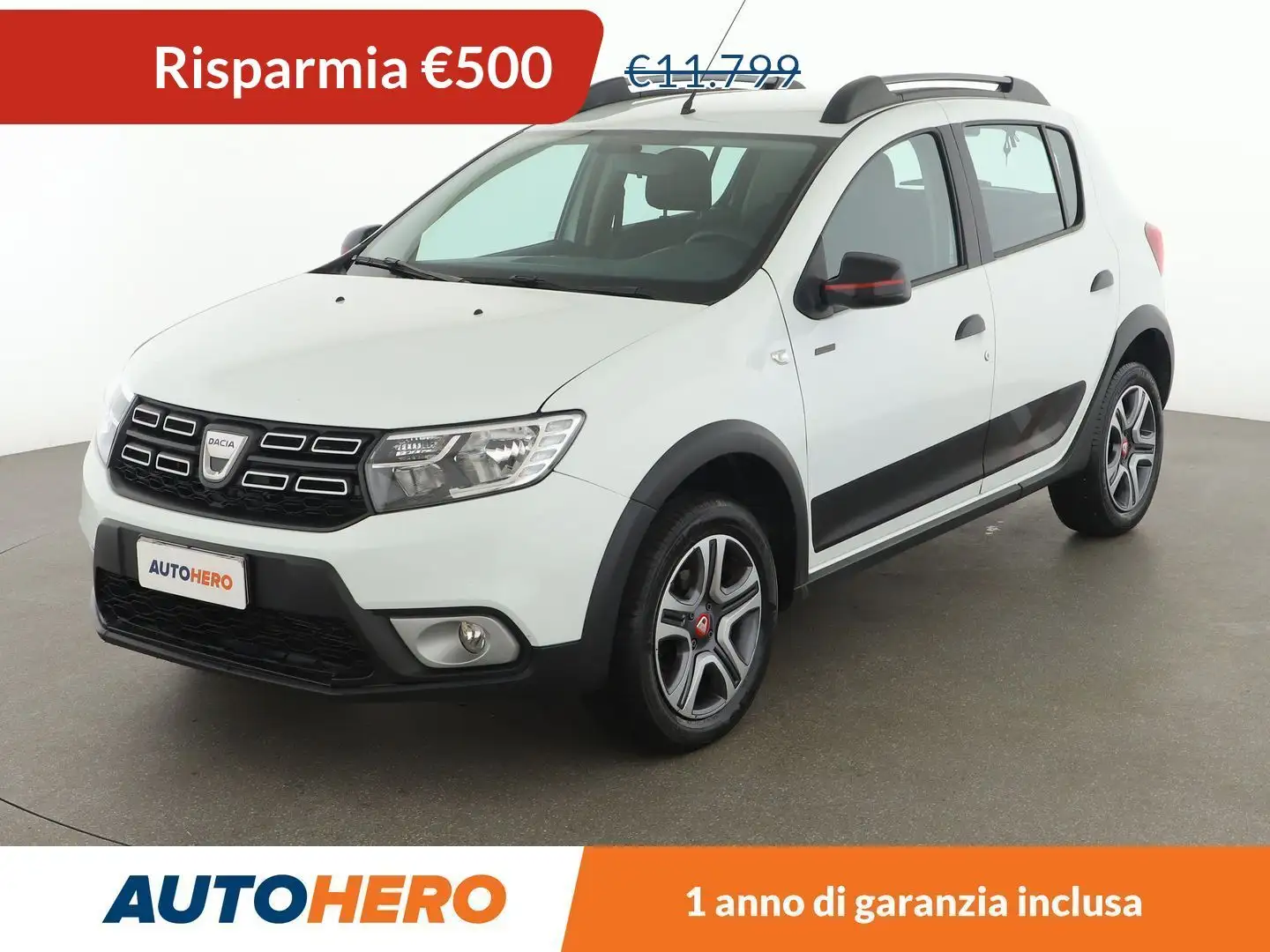 Dacia Sandero 0.9 TCe Techroad 90 CV Fehér - 1