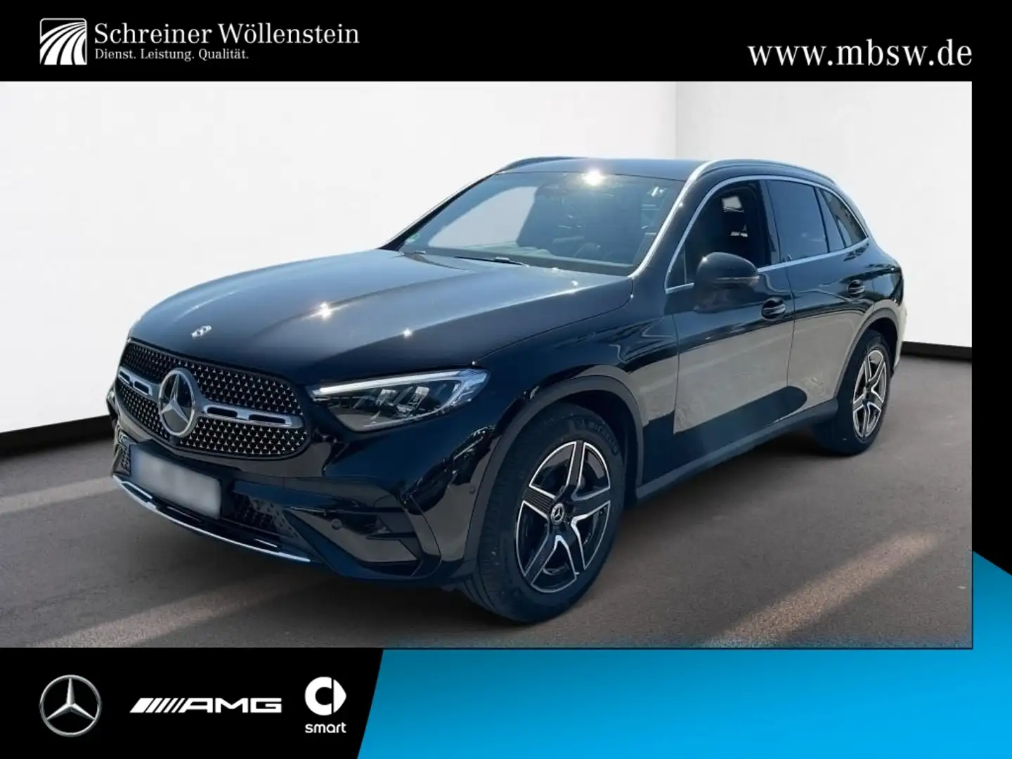 Mercedes-Benz GLC 200 d 4m AMG*AHK*Memory*Totwinkel*LED*360° * Schwarz - 1