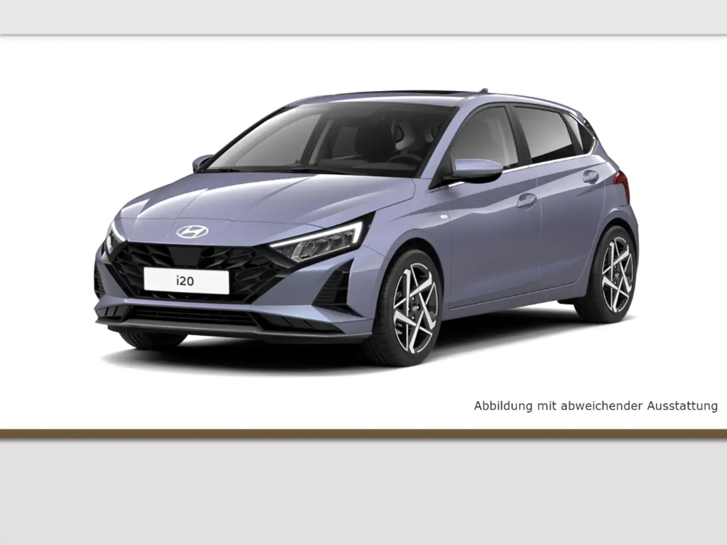 Hyundai i20 1.0 T-GDI TREND KOMFORTPAKET SHZ NAVI KEYLESS DAB Blau - 1