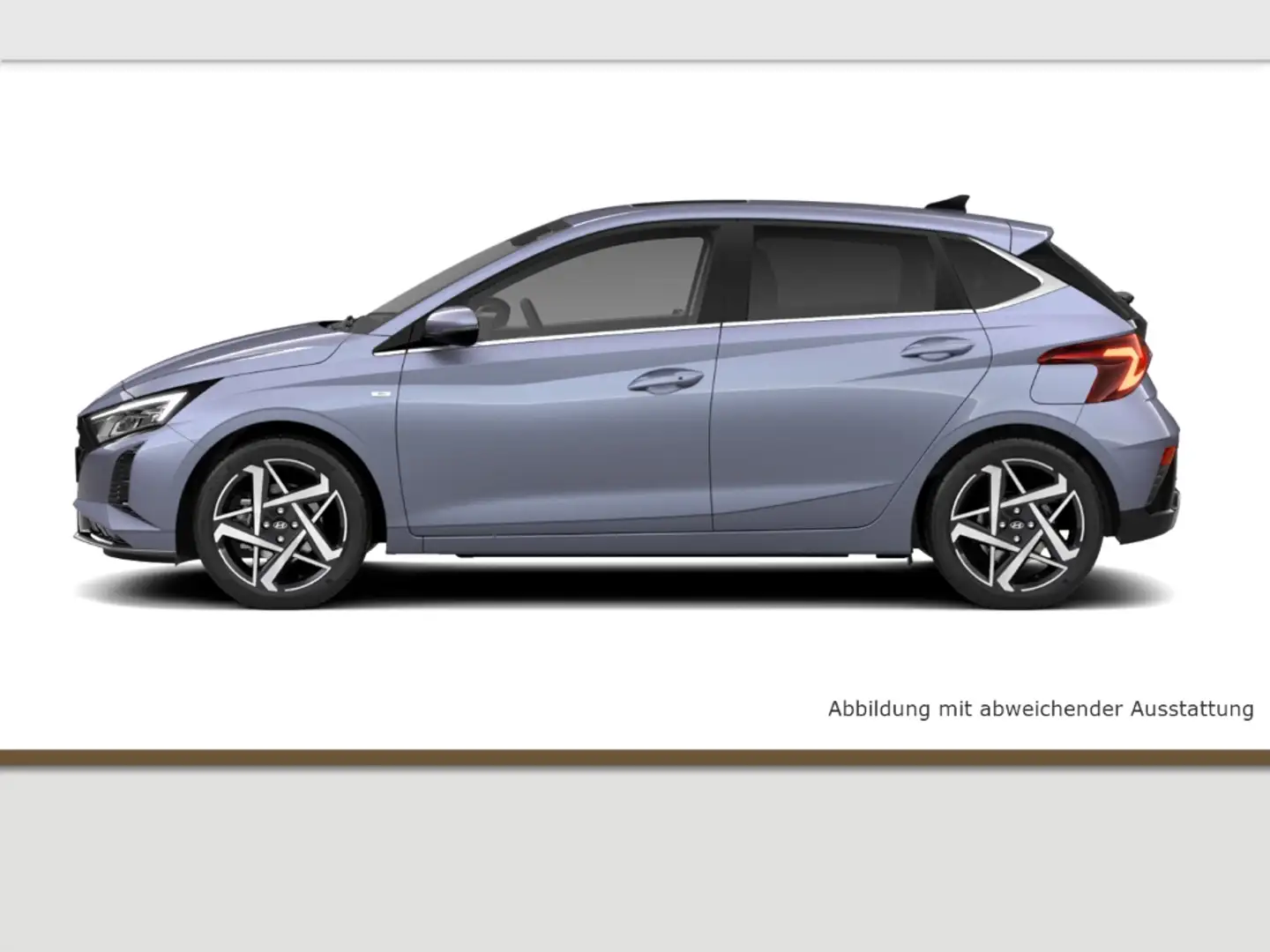 Hyundai i20 1.0 T-GDI TREND KOMFORTPAKET SHZ NAVI KEYLESS DAB Blau - 2
