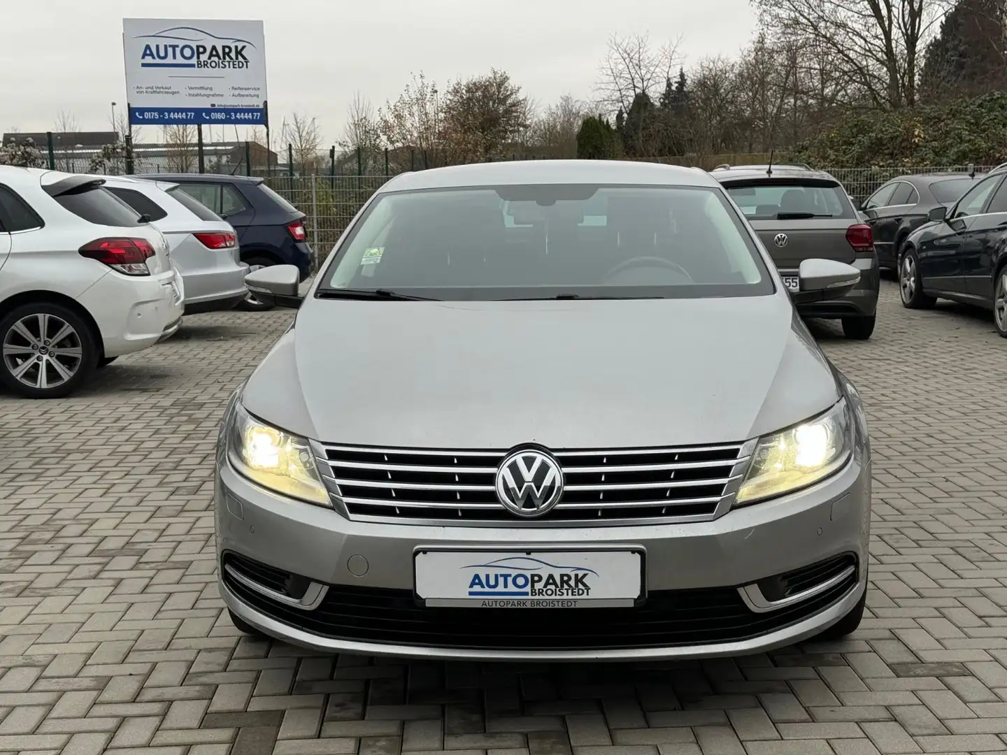 Volkswagen CC DSG/Temp/Xenon/RFK/PDC/NAVI Srebrny - 2