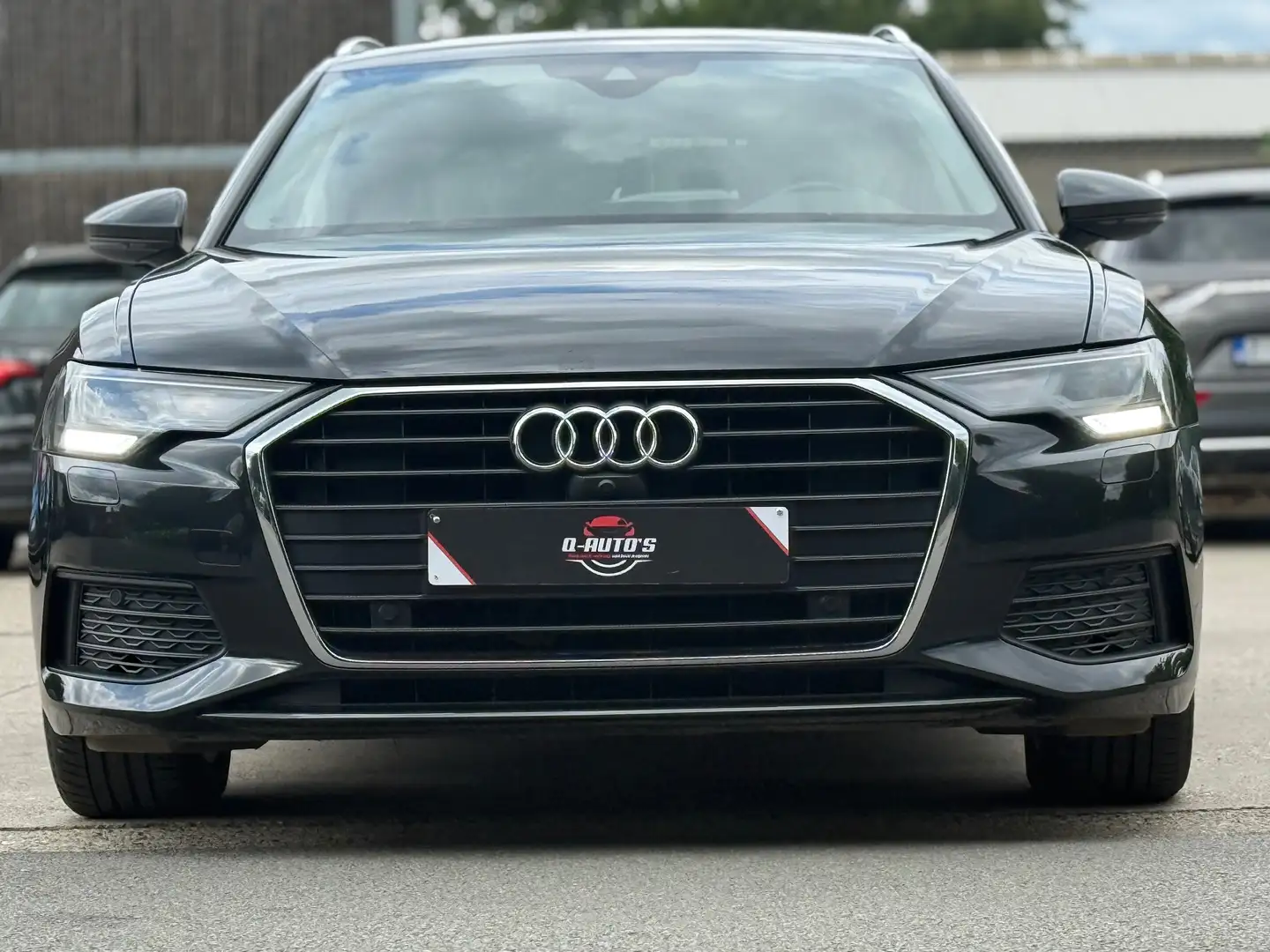 Audi A6 A6 Avant 35 TDI Sport-360 cam-Led-Leder-Carpass Zwart - 1